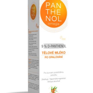 Panthenol Omega Tělové mléko Rakytník 9% 250ml
