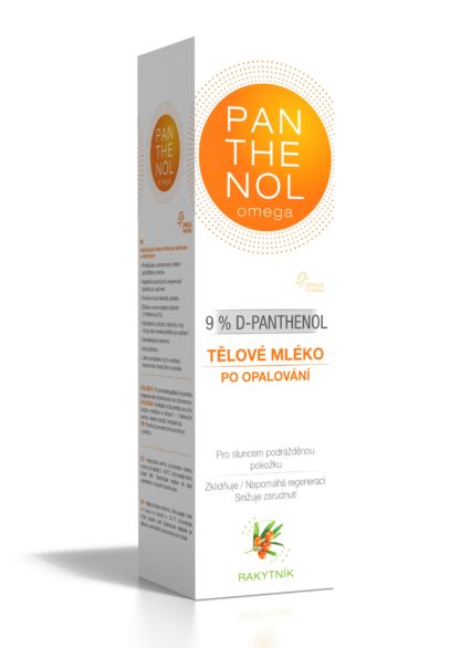 Panthenol Omega Tělové mléko Rakytník 9% 250ml