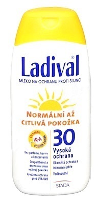 LADIVAL OF30 lotion norm.až citl.kůže 200ml
