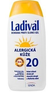 LADIVAL SPF20 gel alergická kůže 200 ml