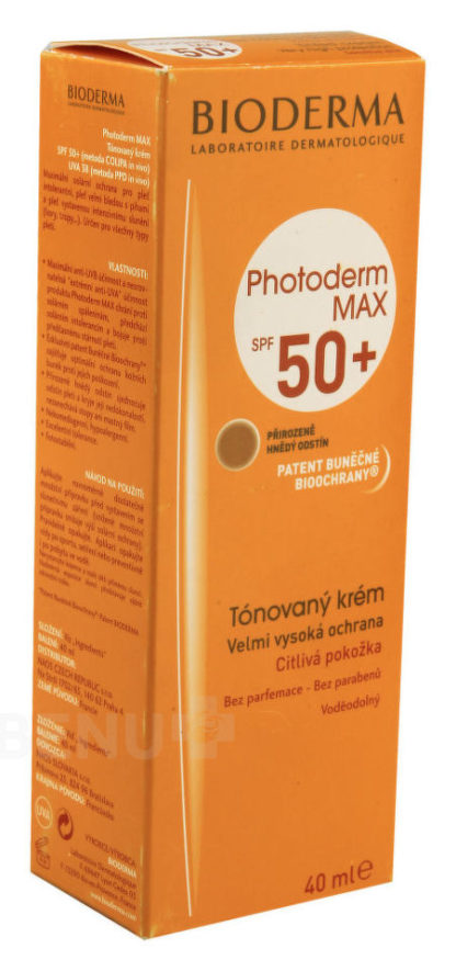 BIODERMA Photoderm MAX tónovaný krém SPF50+ 40ml