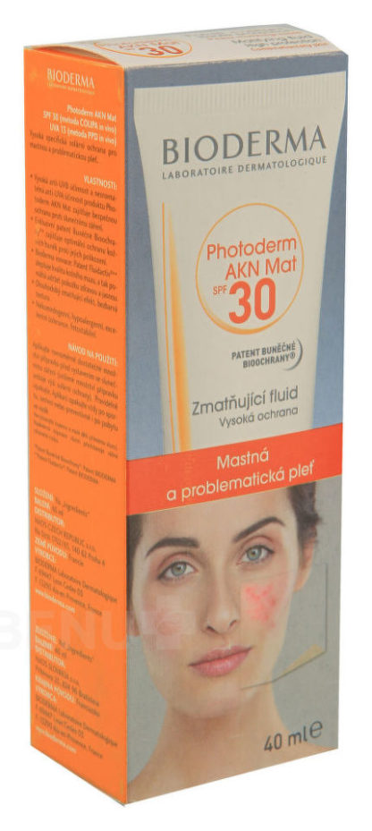 BIODERMA Photoderm AKN Mat Fluid SPF30 40ml