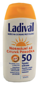 LADIVAL OF50 lotion norm.až citl.kůže 200ml