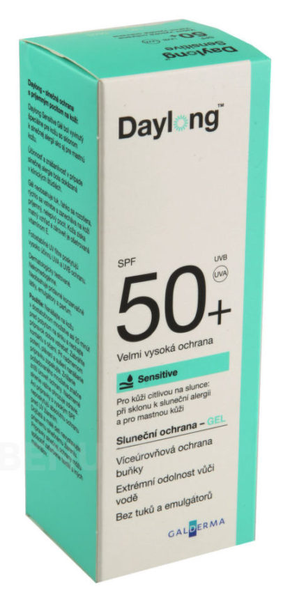 Daylong sensitive SPF 50+ gel 50ml