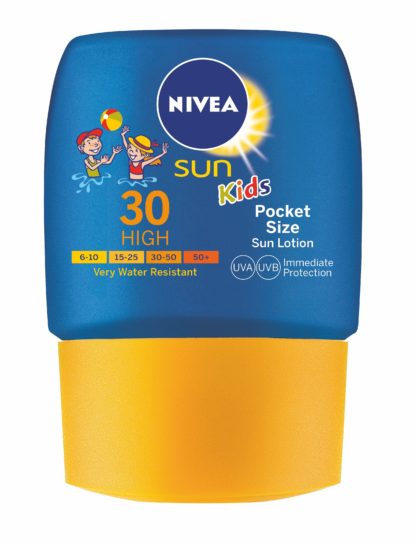 NIVEA SUN Dětské mléko na opalování OF30 kapesní 50ml