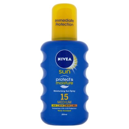 NIVEA SUN Sprej na opalování OF15 200ml