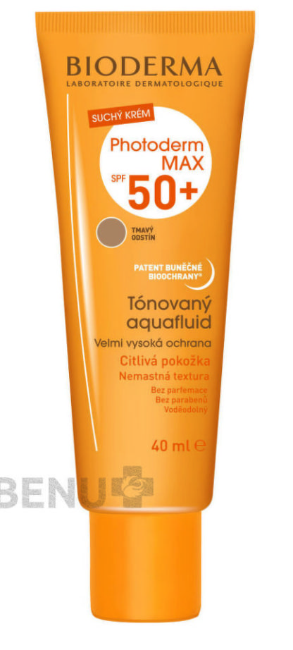 BIODERMA Photoderm MAX Aquafluid tmavý SPF50+ 40ml