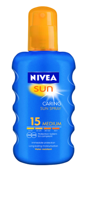 NIVEA SUN Sprej na opalování OF15 200 ml