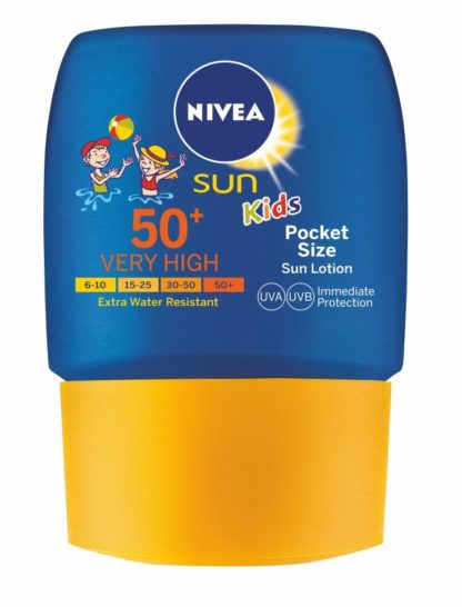 NIVEA SUN Dětské mléko na opalování OF50 kapesní 50ml