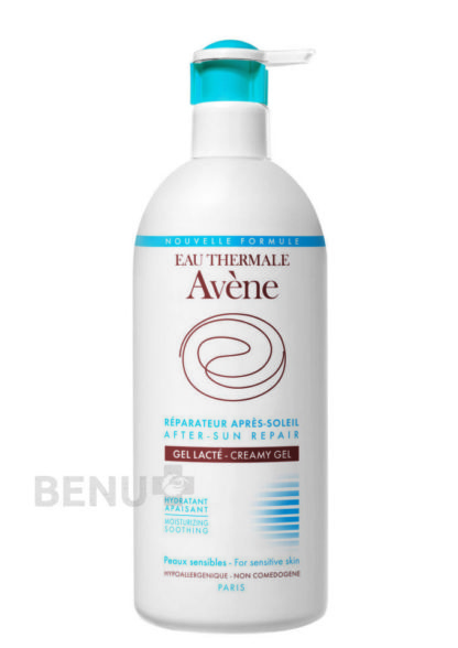 AVENE Lait reparateur apres soleil 400ml INOVACE + dárek AVENE Lotion micellaire 100ml micelární voda zdarma