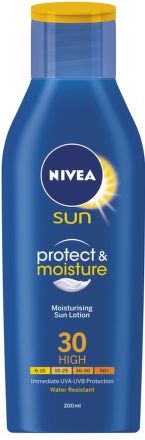 NIVEA SUN Hydratační mléko na opalování OF30 200ml