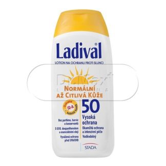 LADIVAL OF50 lotion normální až citlivá kůže 200ml