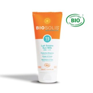 BIOSOLIS Opalovací mléko SUN MILK SPF15 100ml