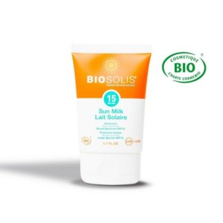 BIOSOLIS Opalovací mléko SUN MILK SPF15 50ml