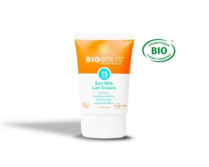 BIOSOLIS Opalovací mléko SUN MILK SPF15 50ml