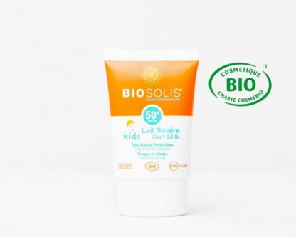 BIOSOLIS Dětské opalovací mléko SUN MILK SPF50 KIDS 50ml