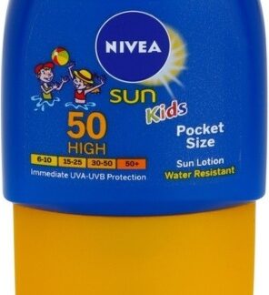 NIVEA SUN dětské mléko na opal. OF50 kapesní 50ml