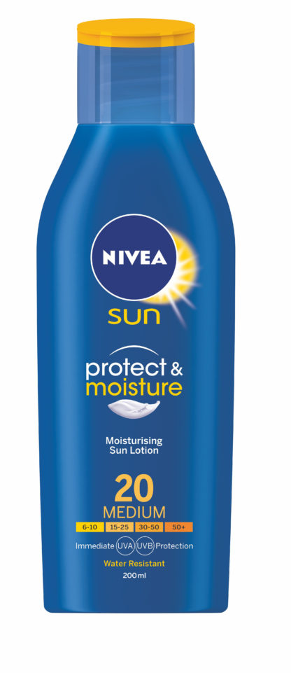 NIVEA SUN Hydratační mléko na opalování OF20 200ml