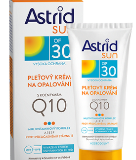 ASTRID SUN Pleťový krém s k. Q10 OF30 50 ml