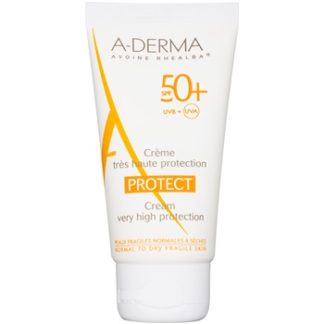 A-Derma Protect ochranný krém pro normální a suchou pleť SPF 50+ Water Resistant (Normal to Dry Fragile Skin) 40 ml