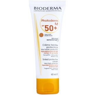 Bioderma Photoderm M ochranný tónovací krém proti pigmentovým skvrnám SPF 50+ odstín Golden (Fragrance Free