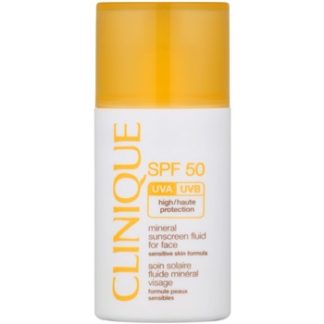 Clinique Sun minerální opalovací fluid na obličej SPF 50 30 ml