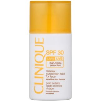 Clinique Sun minerální opalovací fluid na obličej SPF 30 30 ml
