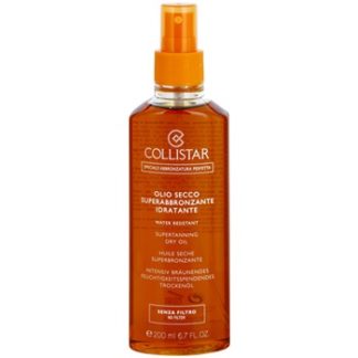 Collistar Sun No Protection olej na opalování bez ochranného faktoru (Supertanning Dry Oil) 200 ml