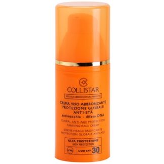 Collistar Sun Protection krém na opalování proti stárnutí pleti SPF 30 (Global Anti Age Protection Tanning Face Cream) 50 ml