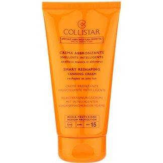 Collistar Self Tanners opalovací tělový krém se zpevňujícím účinkem SPF 15 (Smart Reshaping Tanning Cream) 150 ml