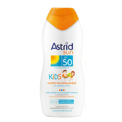 Astrid Dětské mléko na opalování OF 50 Sun 200 ml