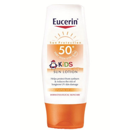 Eucerin Dětské mléko na opalování s velmi vysokou ochranou SPF 50+ ( Sun Lotion) 50 ml