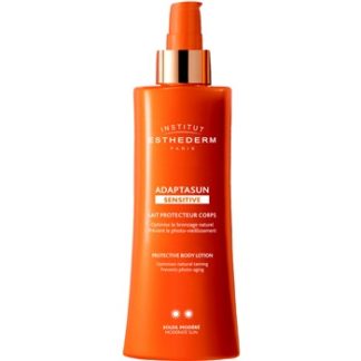 Institut Esthederm Adaptasun Sensitive ochranné opalovací mléko se střední UV ochranou (Age Beautifully) 200 ml