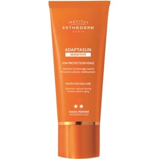 Institut Esthederm Adaptasun Sensitive ochranný krém na obličej se střední UV ochranou Moderate Sun (Age Beatifully) 50 ml