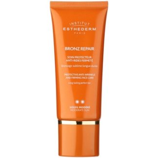 Institut Esthederm Bronz Repair zpevňující protivráskový krém na obličej se střední UV ochranou (Long Lasting Sublime Tan) 50 ml