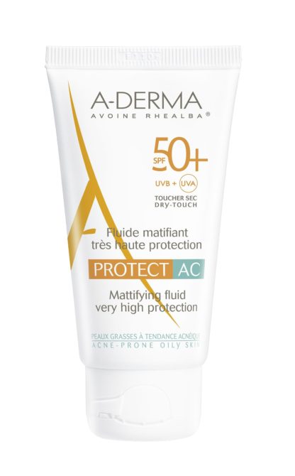 A-DERMA Protect AC Zmatňující fluid SPF50+ 40ml