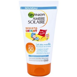 Garnier Ambre Solaire Resisto Kids voděodolný krém na opalování pro děti SPF 50 150 ml