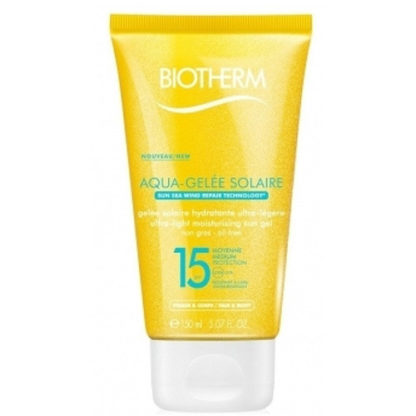 Biotherm Hydratační gel na opalování SPF 15 Aqua-Gelée Solaire (Ultra-Light Moisturizing Sun Gel) 150 ml