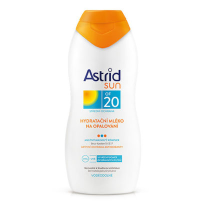 Astrid Hydratační mléko na opalování OF 20 Sun 400 ml