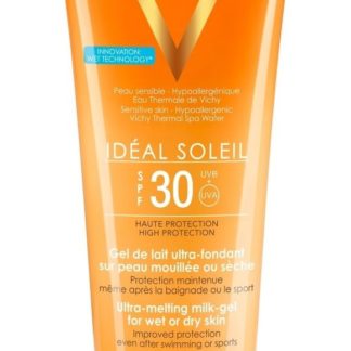 VICHY Idéal Soleil SPF30 ultratající mléčný gel pro vlhkou nebo suchou pleť 200ml