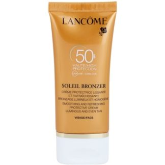 Lancome Soleil Bronzer opalovací krém proti stárnutí pleti SPF 50 (Smoothing and Refreshing Protective Cream) 50 ml