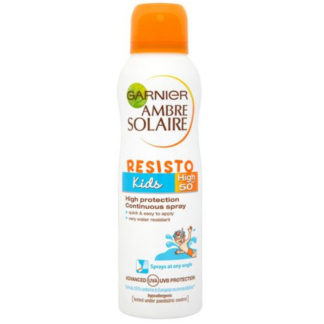 Garnier Ochranný opalovací sprej pro děti SPF 50 Ambre Solaire (Resisto Kids Spray) 150 ml