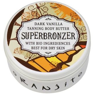 Oranjito Bio Dark Vanilla opalovací máslo do solária (Superbronzer) 100 g
