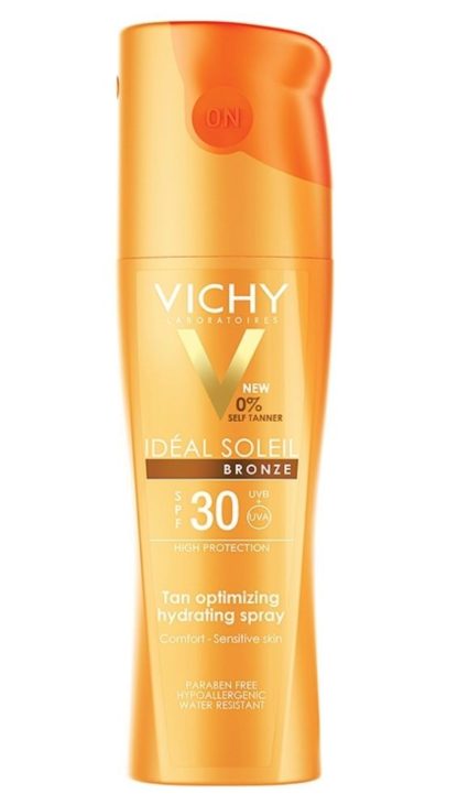 VICHY Idéal Soleil Bronze SPF 30 Hydratační sprej optimalizující opálení 200ml