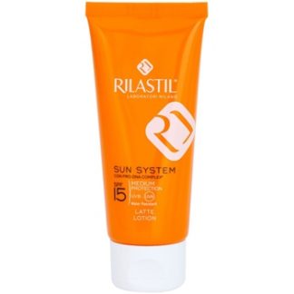 Rilastil Sun System opalovací mléko SPF 15 (Water Resistant) 100 ml