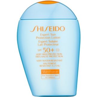 Shiseido Sun Protection voděodolný krém na opalování SPF 50+ (For Sensitive Skin and Children) 100 ml