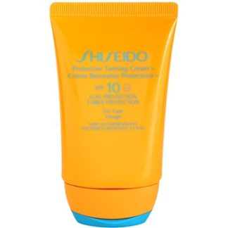 Shiseido Sun Protection opalovací krém na obličej SPF 10 (Protective Tanning Cream) 50 ml