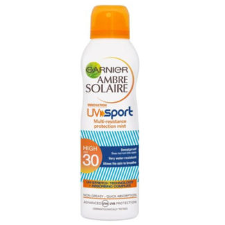 Garnier Sprej na opalování pro sportovní aktivity SPF 30 Ambre Solaire (UV Sport Sun Protection Mist) 200 ml