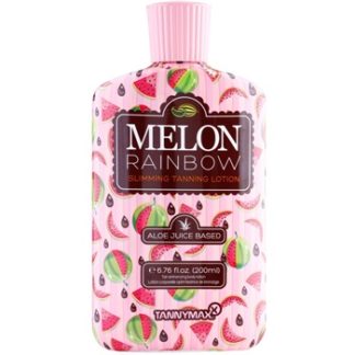 Tannymaxx 6th Sense Melon Rainbow zeštíhlující opalovací krém do solária pro tmavé opálení (Aloe Juice Based) 200 ml