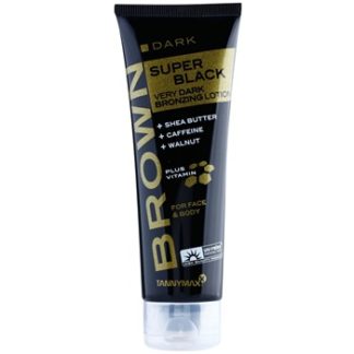 Tannymaxx Brown Super Black opalovací krém do solária s bronzerem (Very Dark Bronzing Lotion) 125 ml